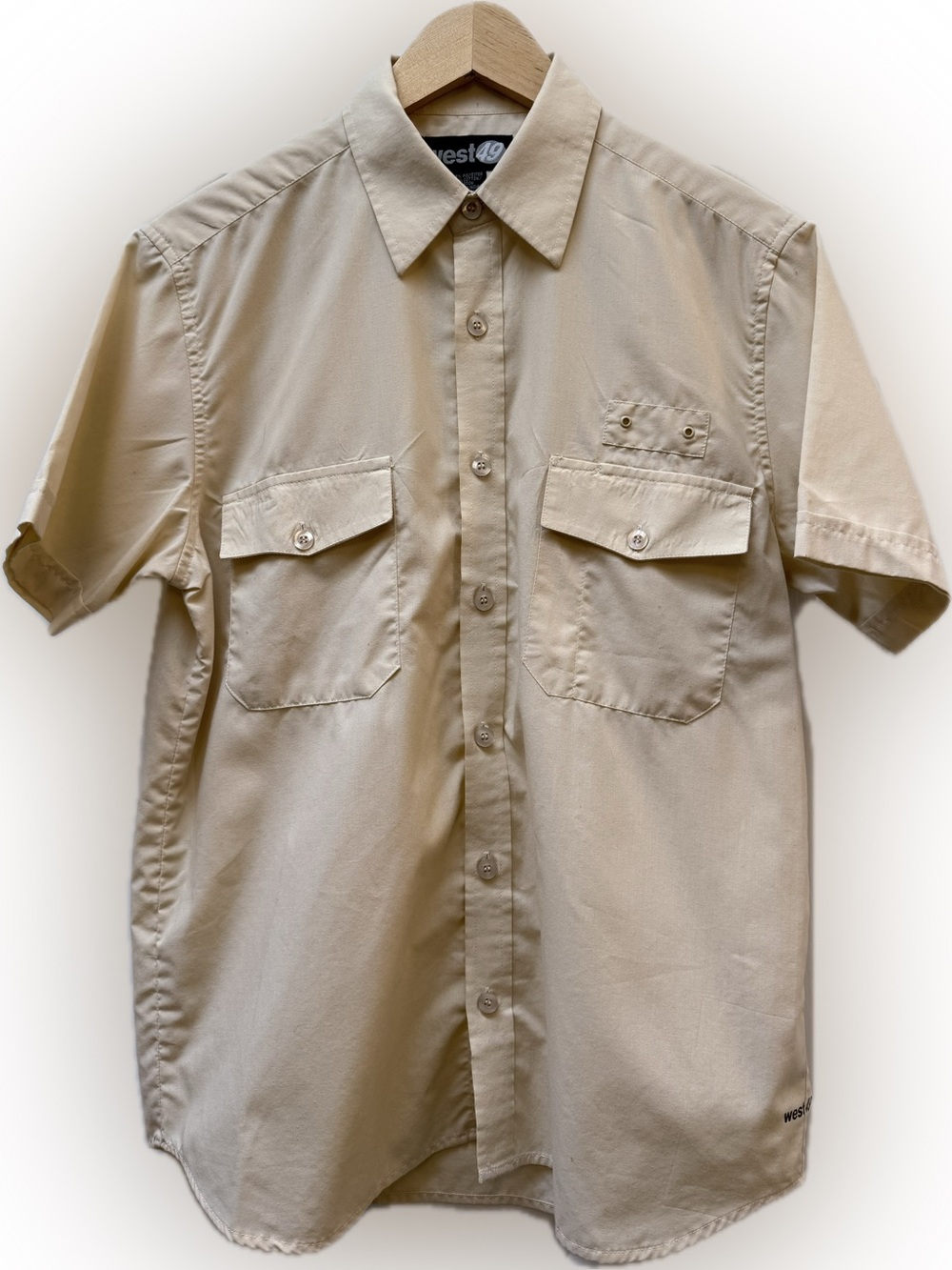 WEST 49  button down short sleeve shirt, skater